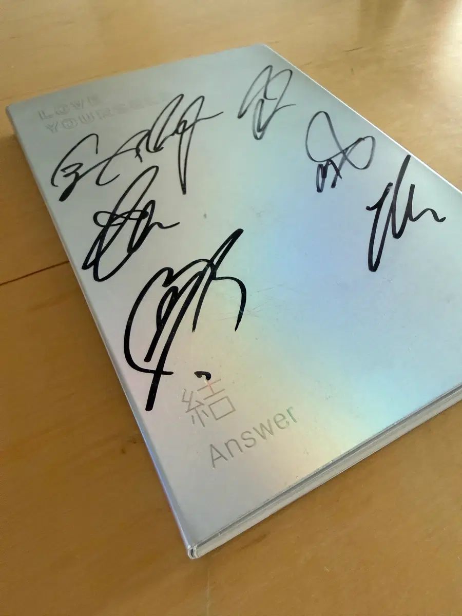 迅速な発送 BTS LOVE YOURSELF Answer アルバム サイン入り サイン