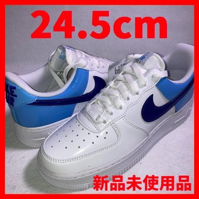 エアフォース1 ロー 白 ホワイト 水色 青 24.5cm 箱付き 10,132円