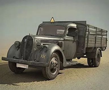 【中古】プラモデル 1/35 G917T 1939 production German Army Truck [35413]