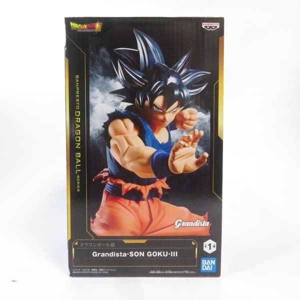 ドラゴンボール Grandista 身勝手の極意　孫悟空　フィギュア 中古 未開封品 Grandista ドラゴンボール超 孫悟空 身勝手の極意兆 III