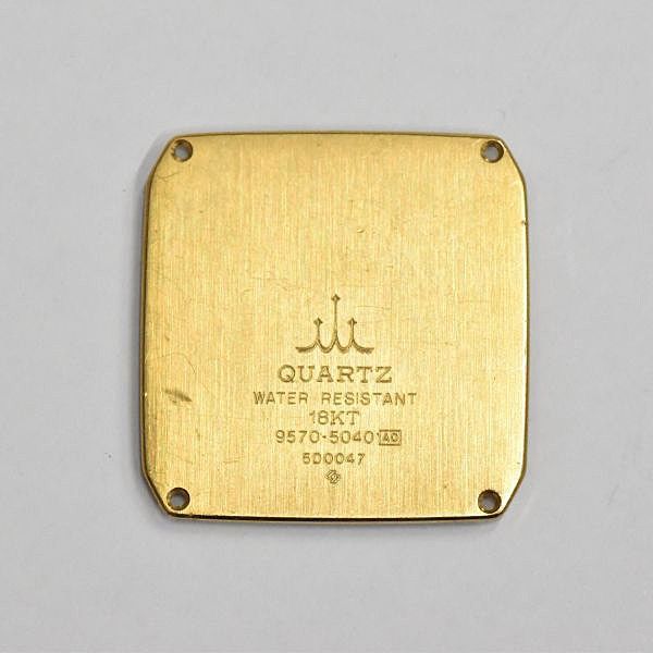 稼働品 セイコー クレドール GHAK964 メンズ 腕時計 ワニ革 社外品