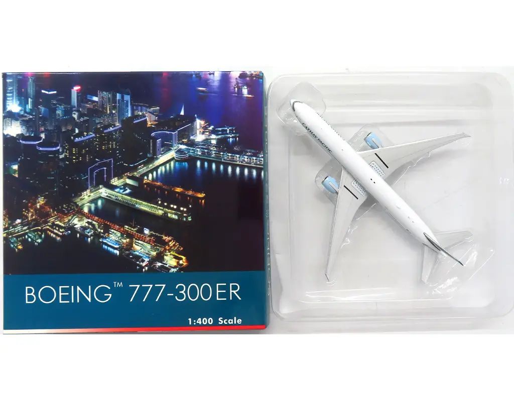 【中古】ミニカー 1/400 CATHAY PACIFIC BOEING 777-300ER #B-KPM [04083] 7,505円