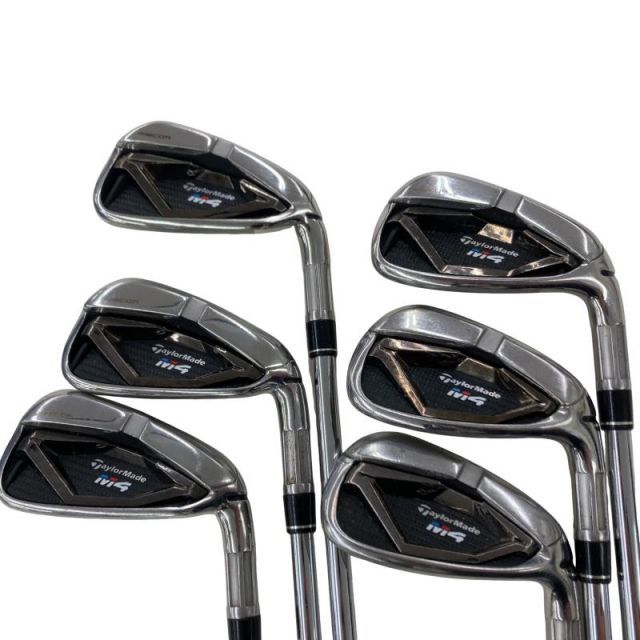 【中古】 テーラーメイド M4 6S アイアンセット IR RE-AX 90 STEEL JAPAN・SPEC(アイアン) (フレックスS) メンズ 男性用 右利き 右用 Dランク ゴルフクラブ