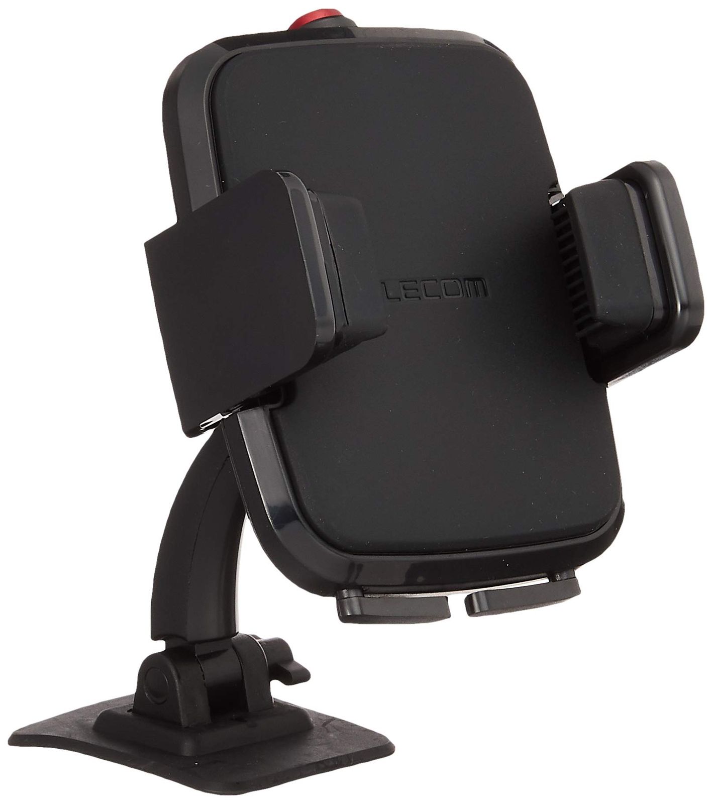 エレコム(ELECOM) 車載ホルダー スマホスタンド 【粘着テープでしっかり固定 360度回転】 幅4.5cm~9cmまで対応 ブラック P-CARS01BK 1