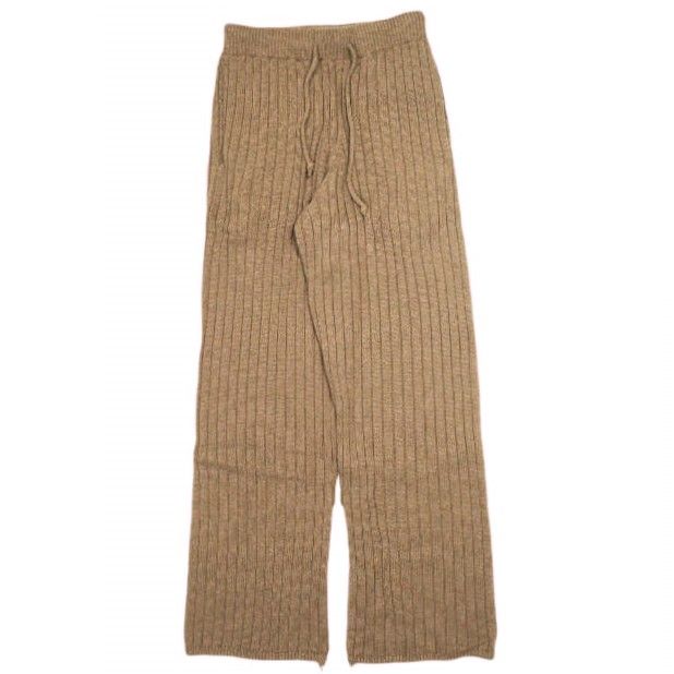 新品 ATON エイトン 日本製 CASHMERE WOOL WIDE EASY PANTS カシミヤウールワイドイージーパンツ PRAGIW0915 02(M) BROWN ボトムス g23069 14,258円