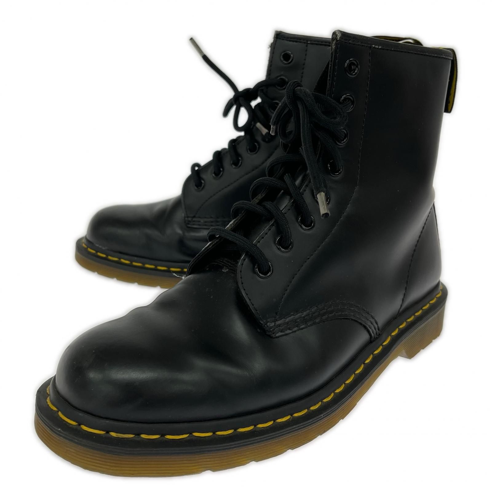 Dr.Martens ドクターマーチン 10072 8ホールブーツ sizeUK9/ブラック