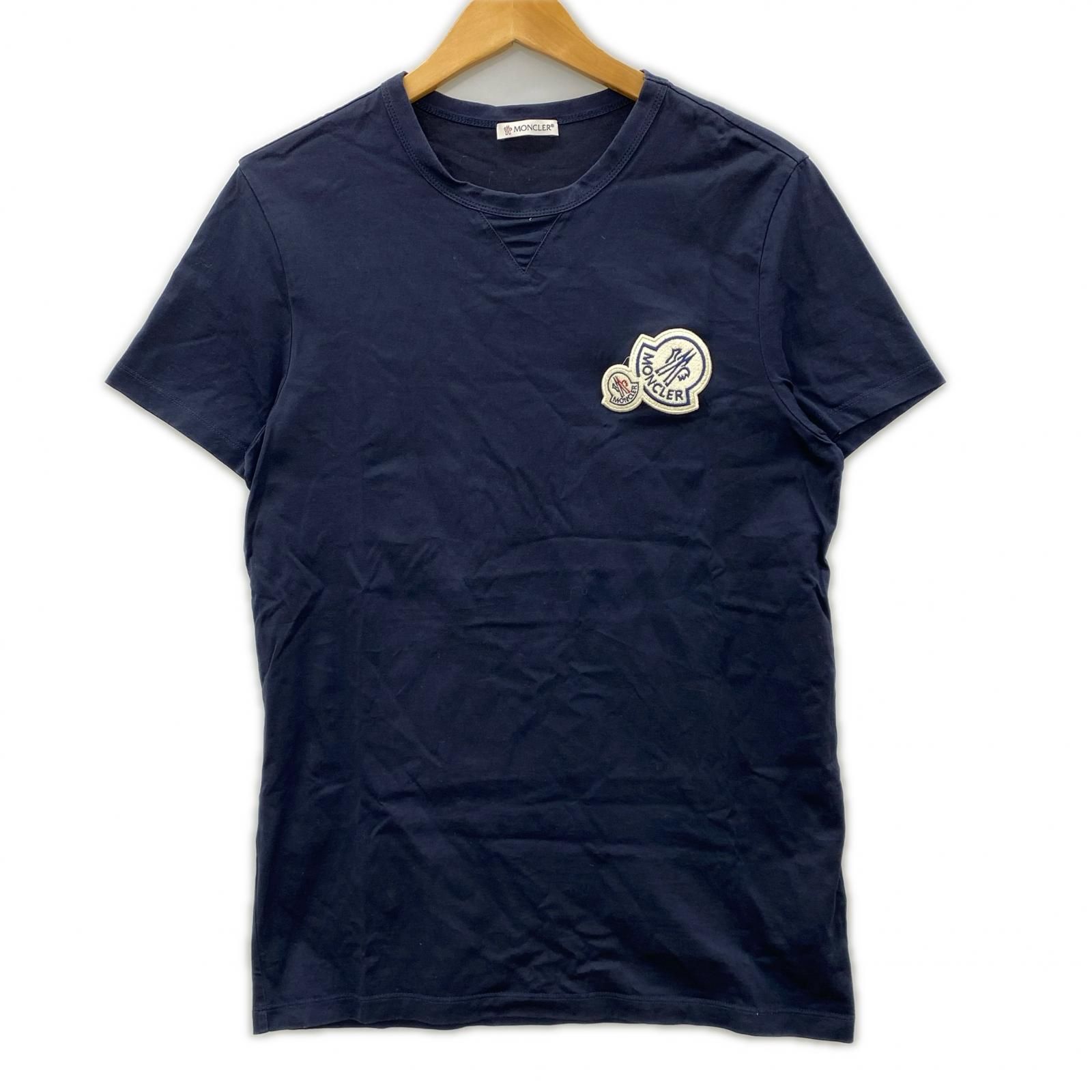 MONCLER モンクレール マリア半袖Ｔシャツ/ネイビー