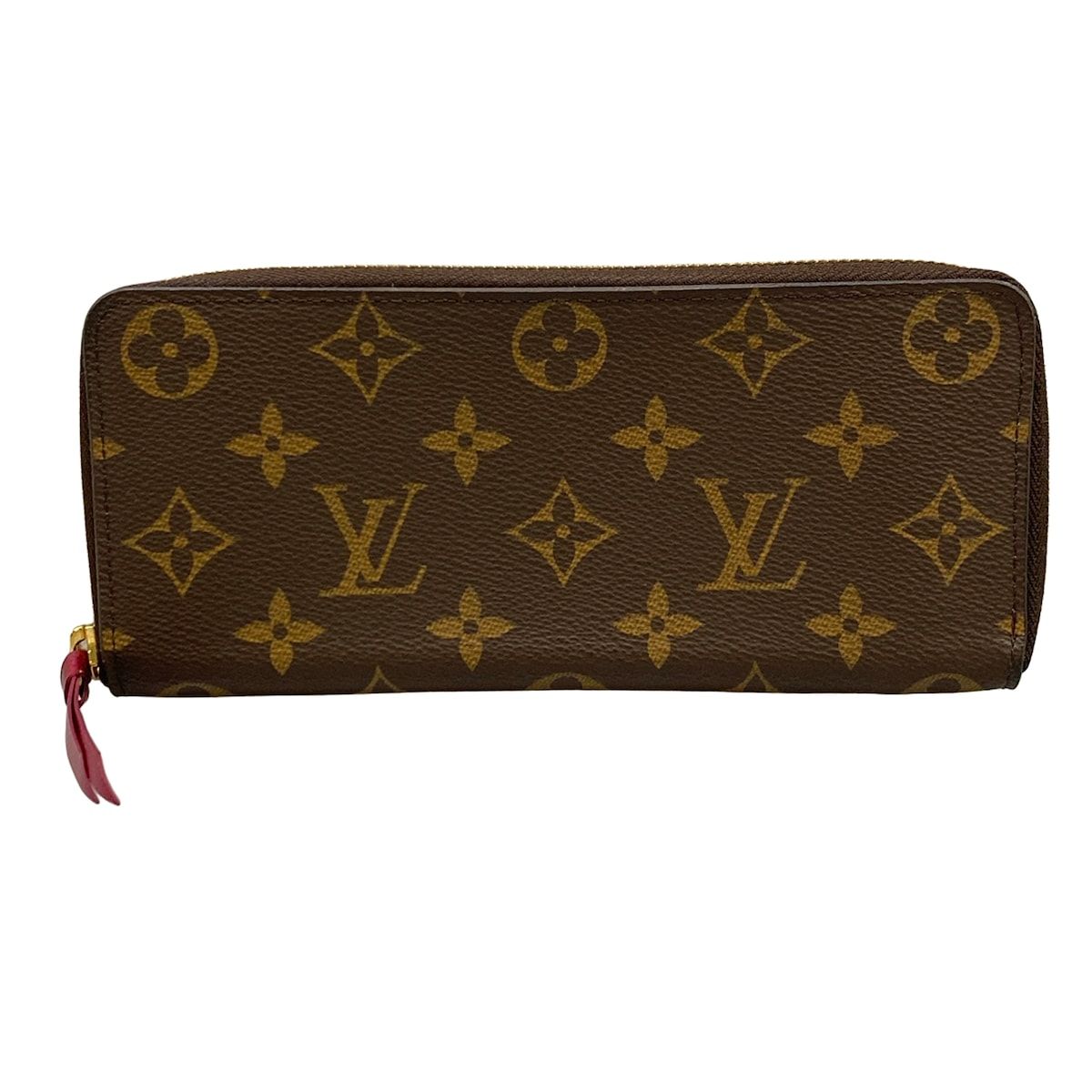 LOUIS VUITTON(ルイヴィトン) 長財布 モノグラム ポルトフォイユクレマンス M60742 フューシャ