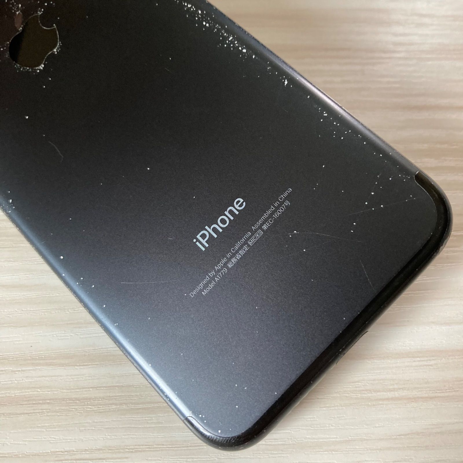 iPhone7 128GB BLACK SIMフリー バッテリー83% - メルカリ
