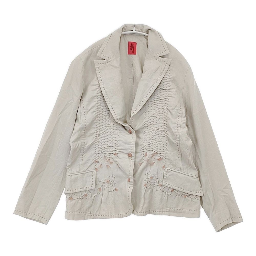 Haat ISSEY MIYAKE 刺し子 コットンカシミヤ サイズ3 テーラード 