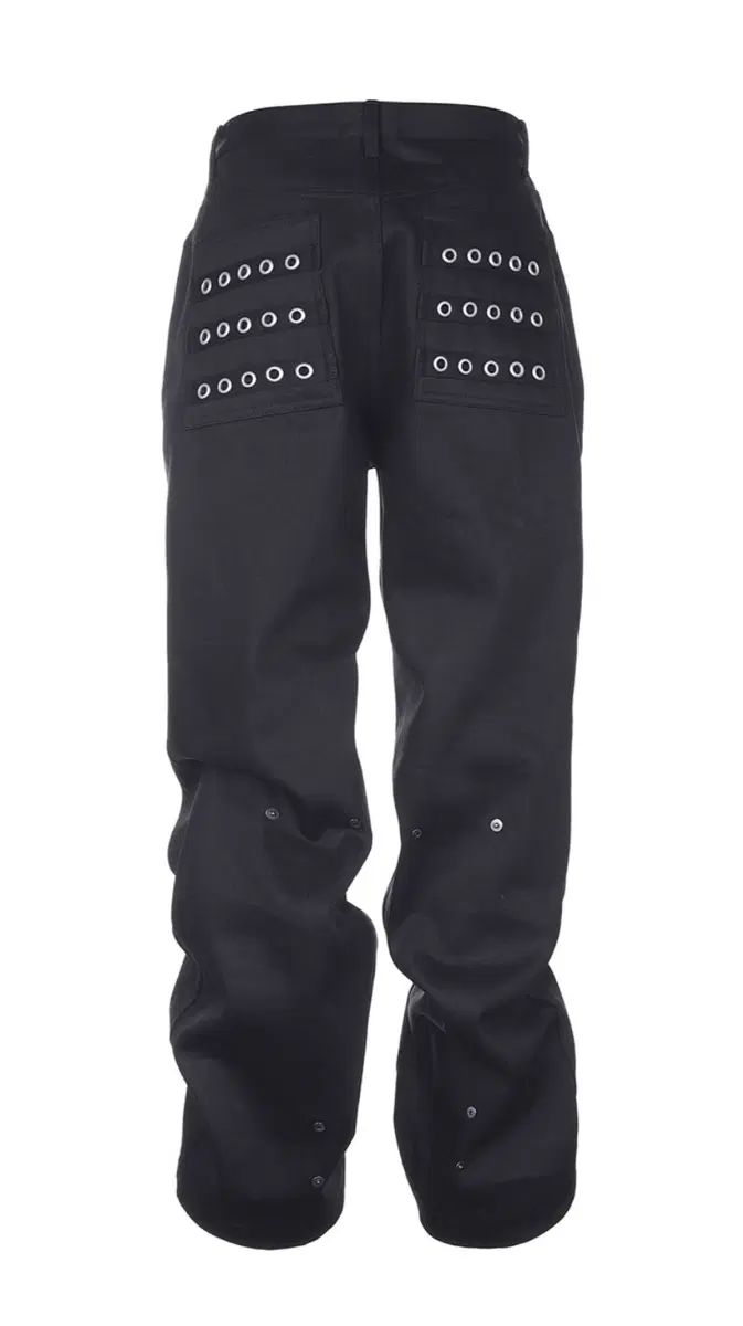 新商品 Eyelet Button Black Jeans (1) エンブロイダリー ボタン ブラックジーン 12,615円