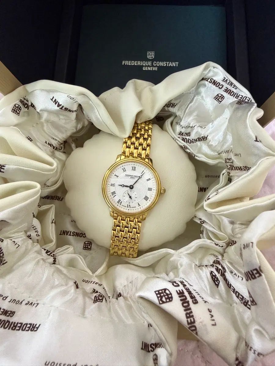 FREDERIQUE CONSTANT フレデリックコンスタント スリムライン スモールセコンド レディース