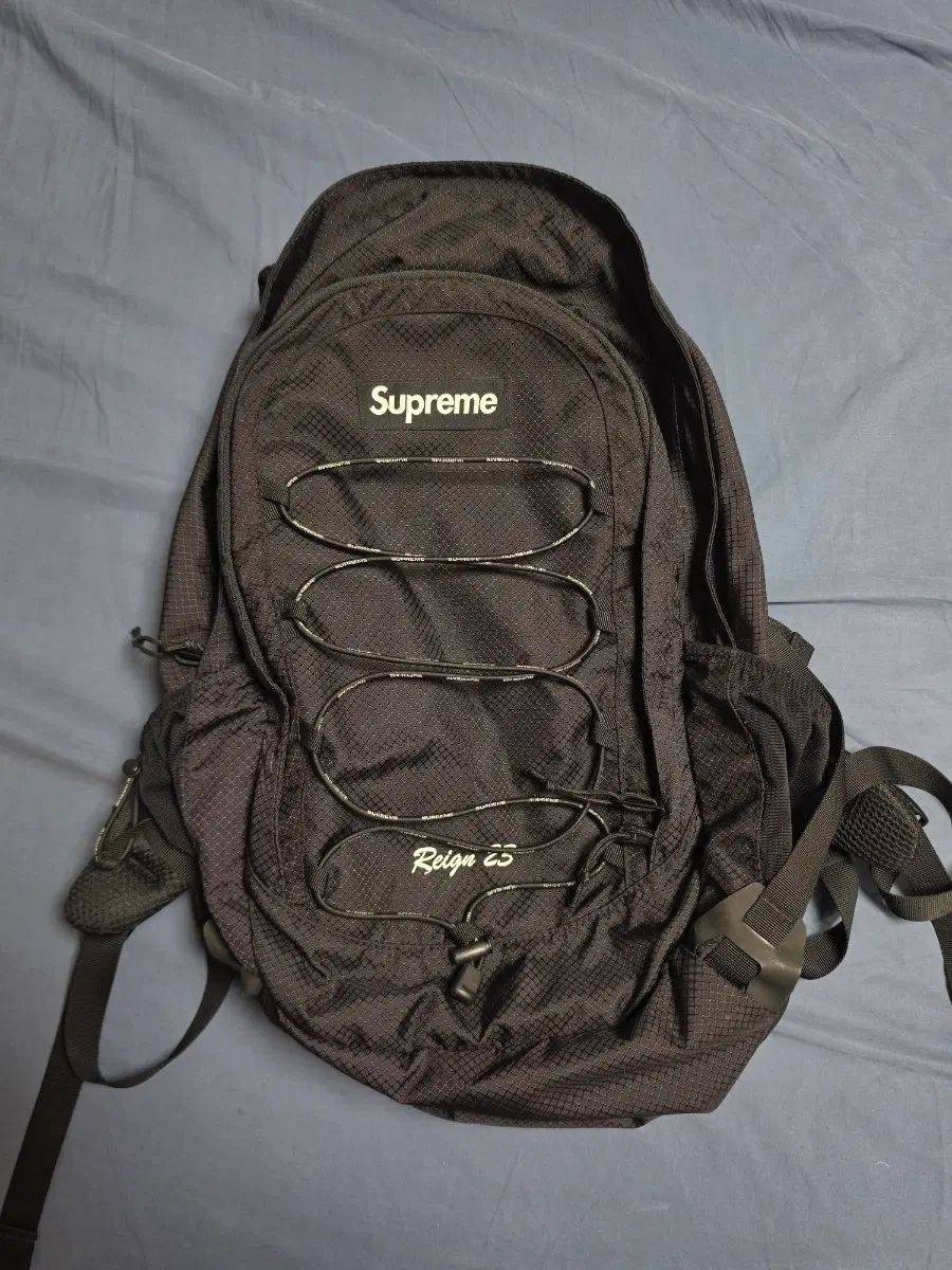 Supreme シュプリーム バックパック ブラック - 22SS