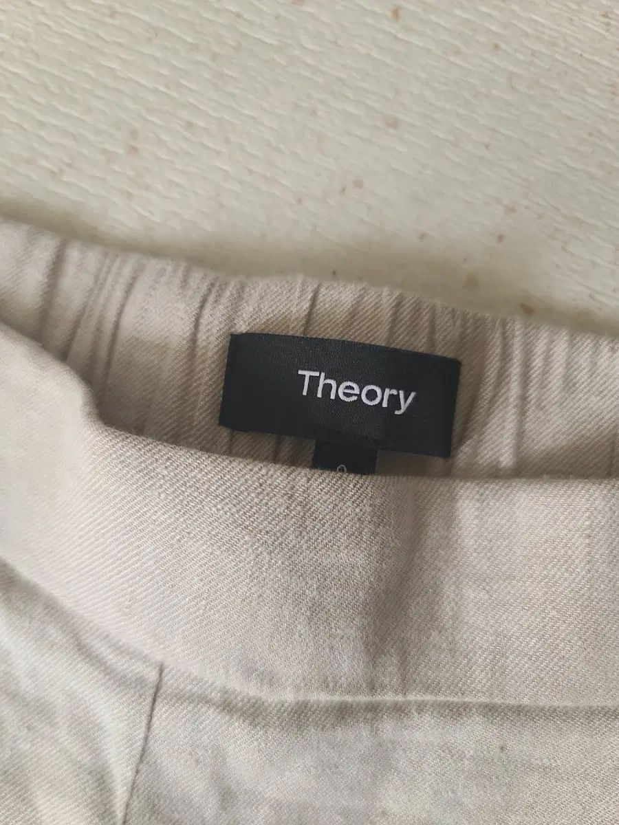 Theory セオリー レディース リネン ビスコース パンツ 夏 イージーパンツ size 0
