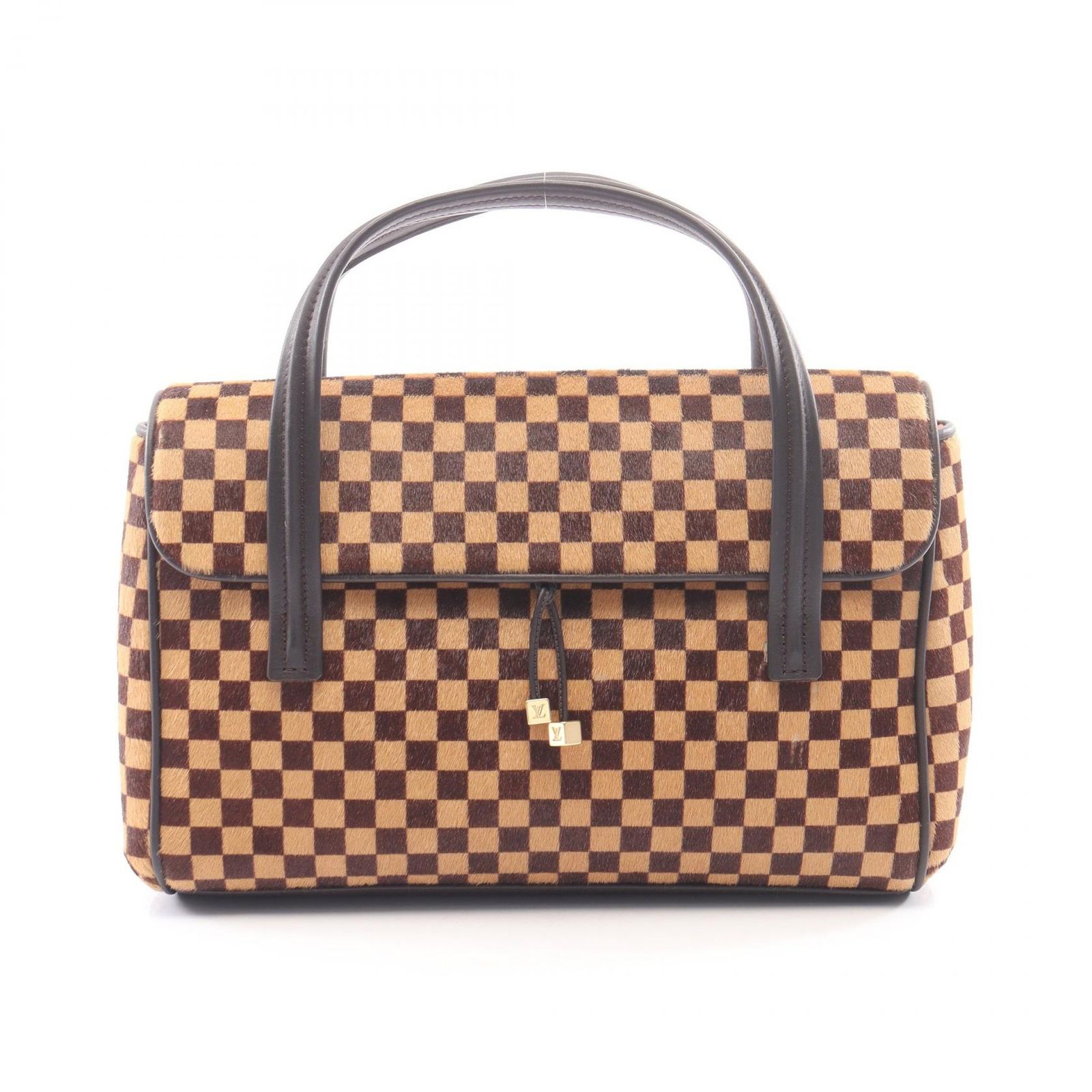 ルイ・ヴィトン LOUIS VUITTON ハンドバッグ ライオン ダミエソバージュ M92131 レザー レザー ライオン レディース Used A