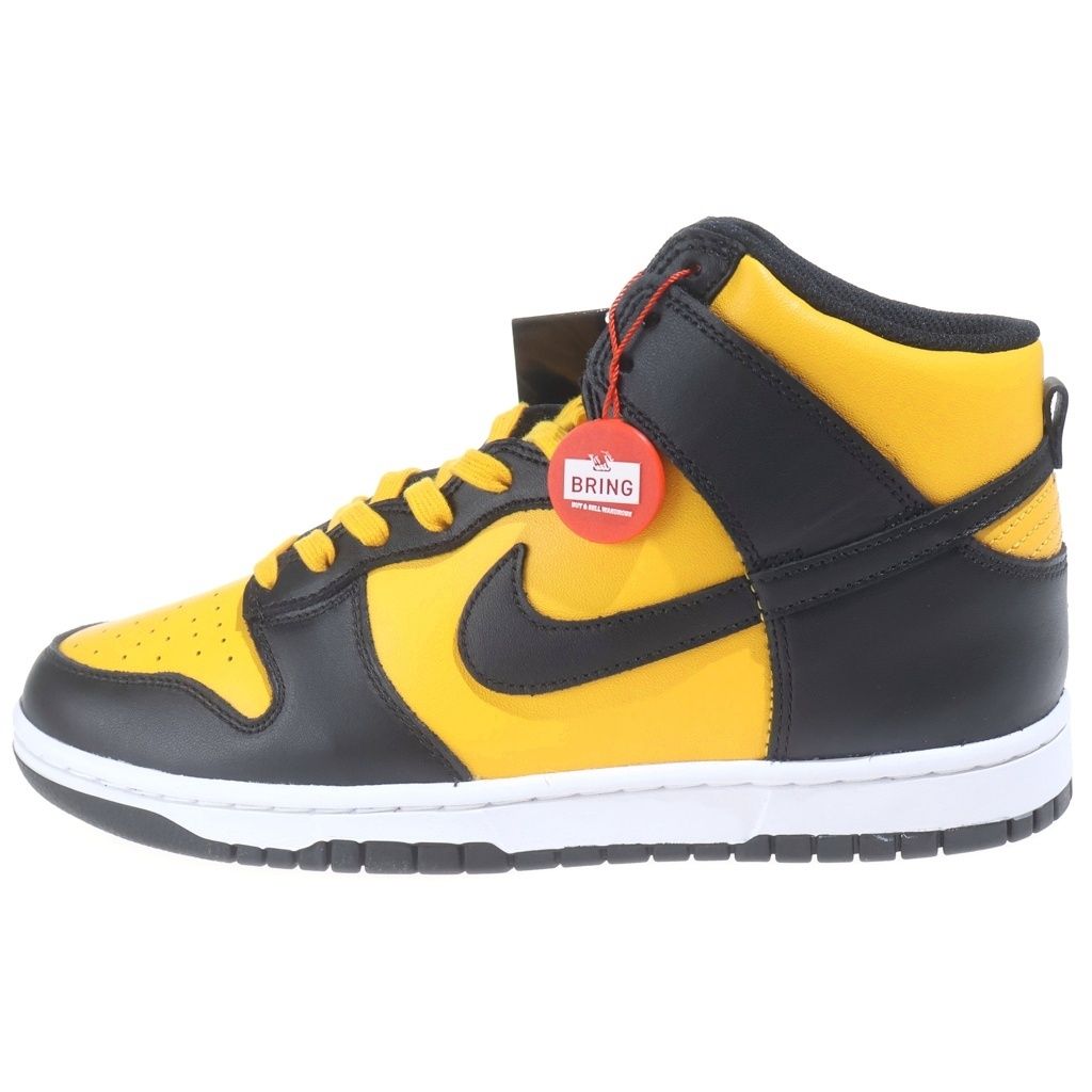 NIKE (ナイキ) DUNK HIGH RETRO University Gold and Black ダンク レトロ ハイカットスニーカー イエロー/ブラック US10/28cm DD1399-700