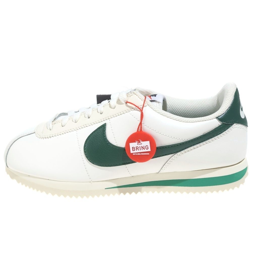 NIKE (ナイキ) WMNS CORTEZ GORGE GREEN AND MALACHITE DN1791-101 コルテッツ ゴージグリーン アンド マラカイト ローカットスニーカー ホワイト/グリーン US9/26cm