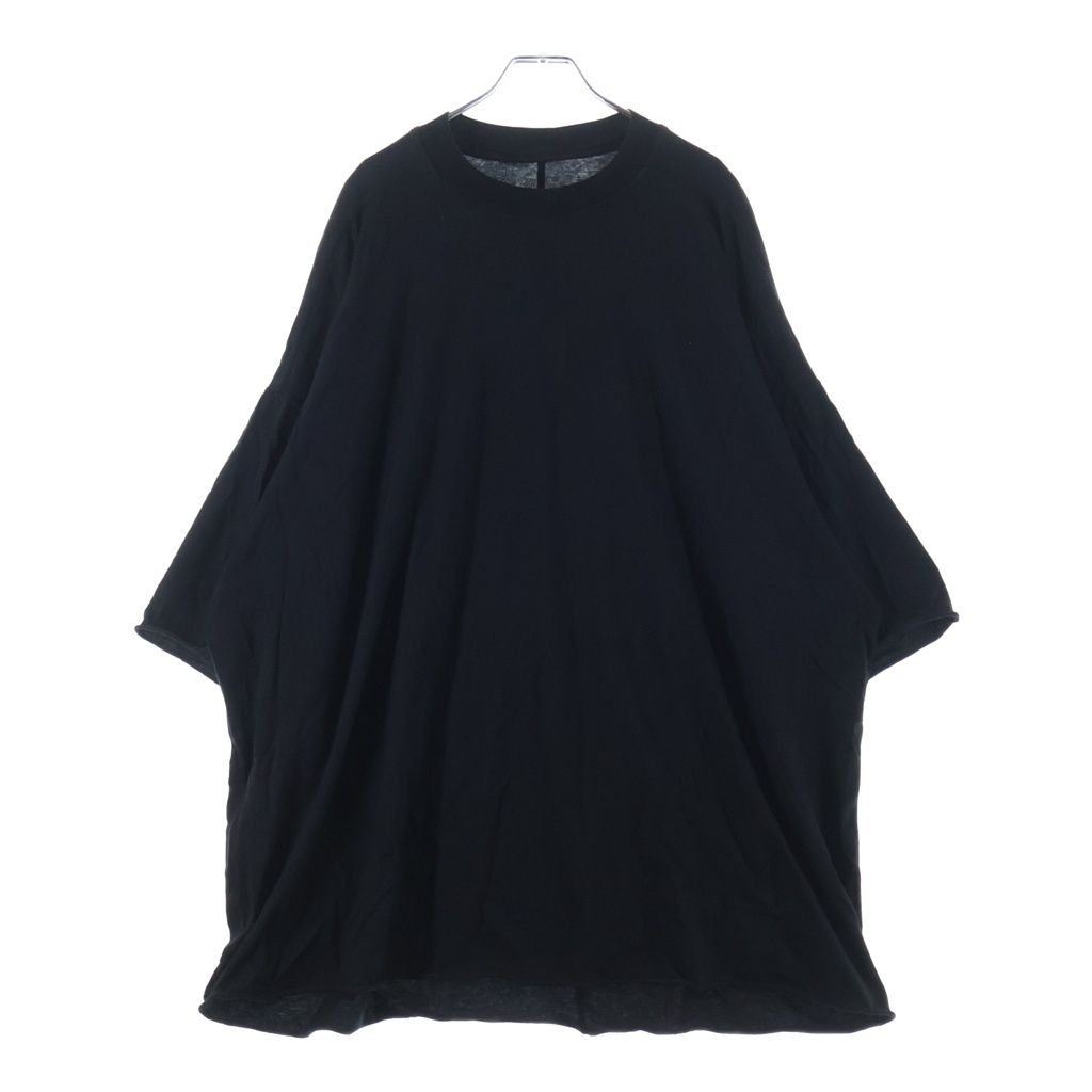 Rick Owens (リックオウエンス) TOMMY T トミー オーバーサイズ 半袖Tシャツ カットソー ブラック DU01E3259-RN