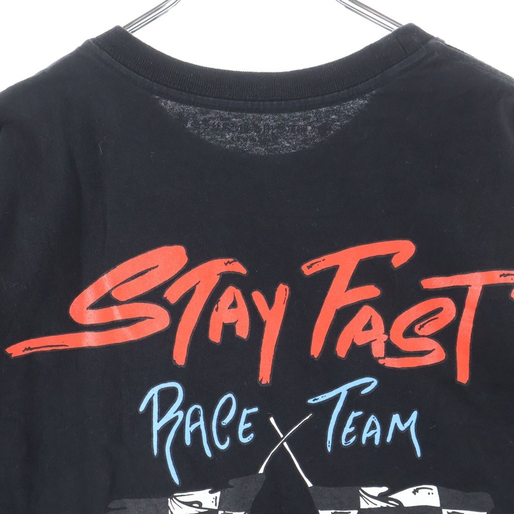 CHROME HEARTS (クロムハーツ) ×MATTY BOY PPO Stay Fast S/S Tee マッティーボーイ ステイファスト ショートスリーブ クルーネック半袖Tシャツカットソー ブラック -
