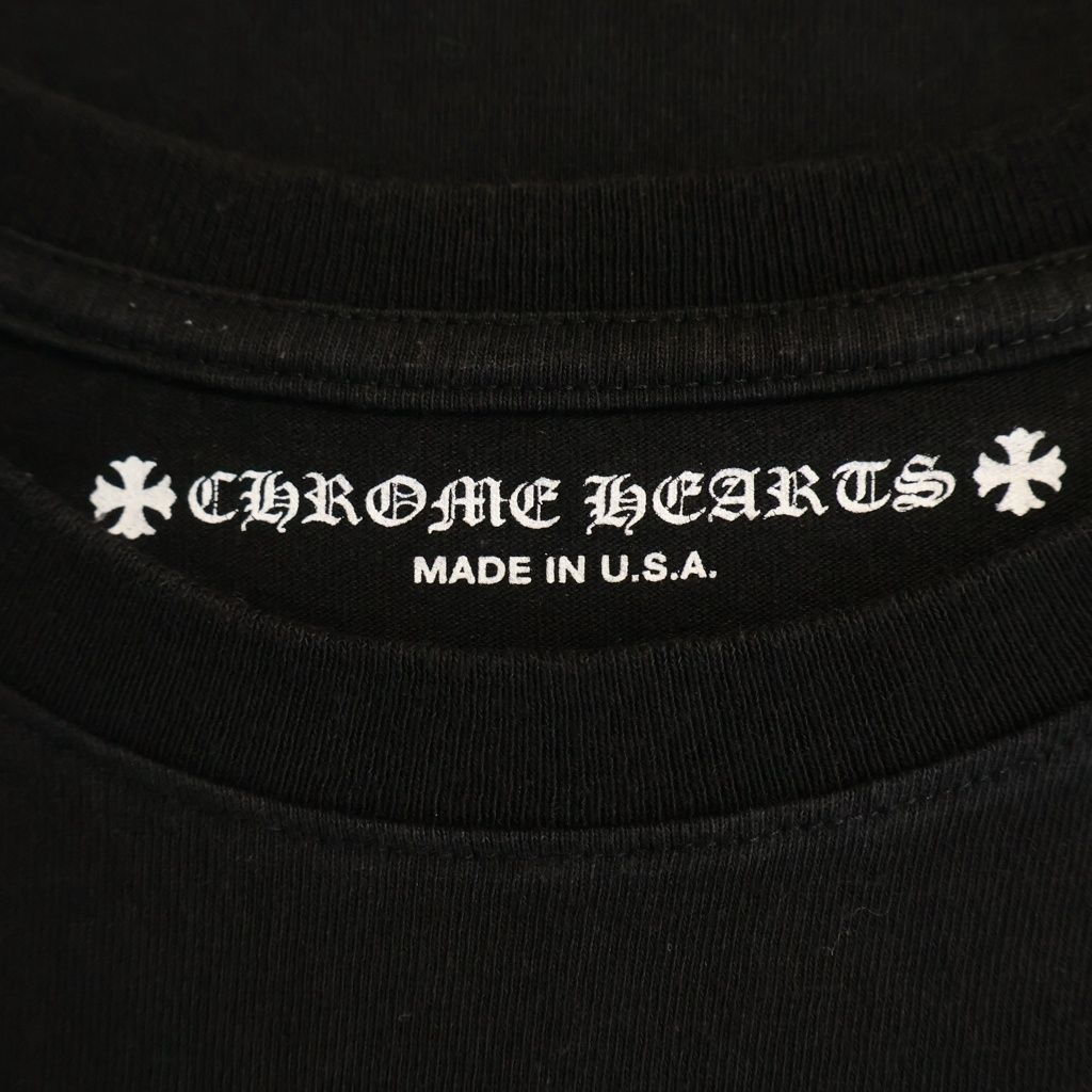CHROME HEARTS (クロムハーツ) ×MATTY BOY PPO Stay Fast S/S Tee マッティーボーイ ステイファスト ショートスリーブ クルーネック半袖Tシャツカットソー ブラック -