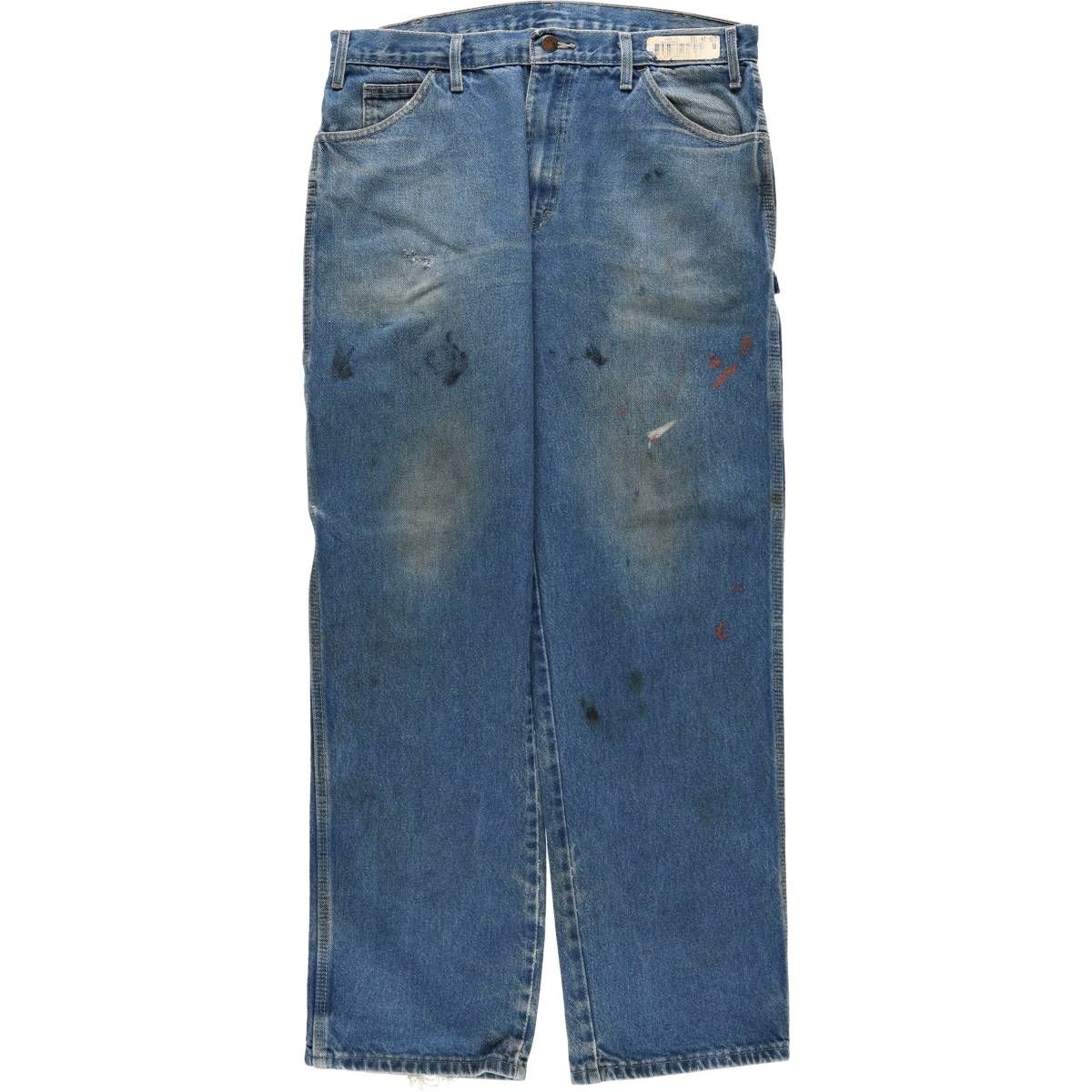 古着 ディッキーズ Dickies デニムペインターパンツ メンズw35相当/eaa664111