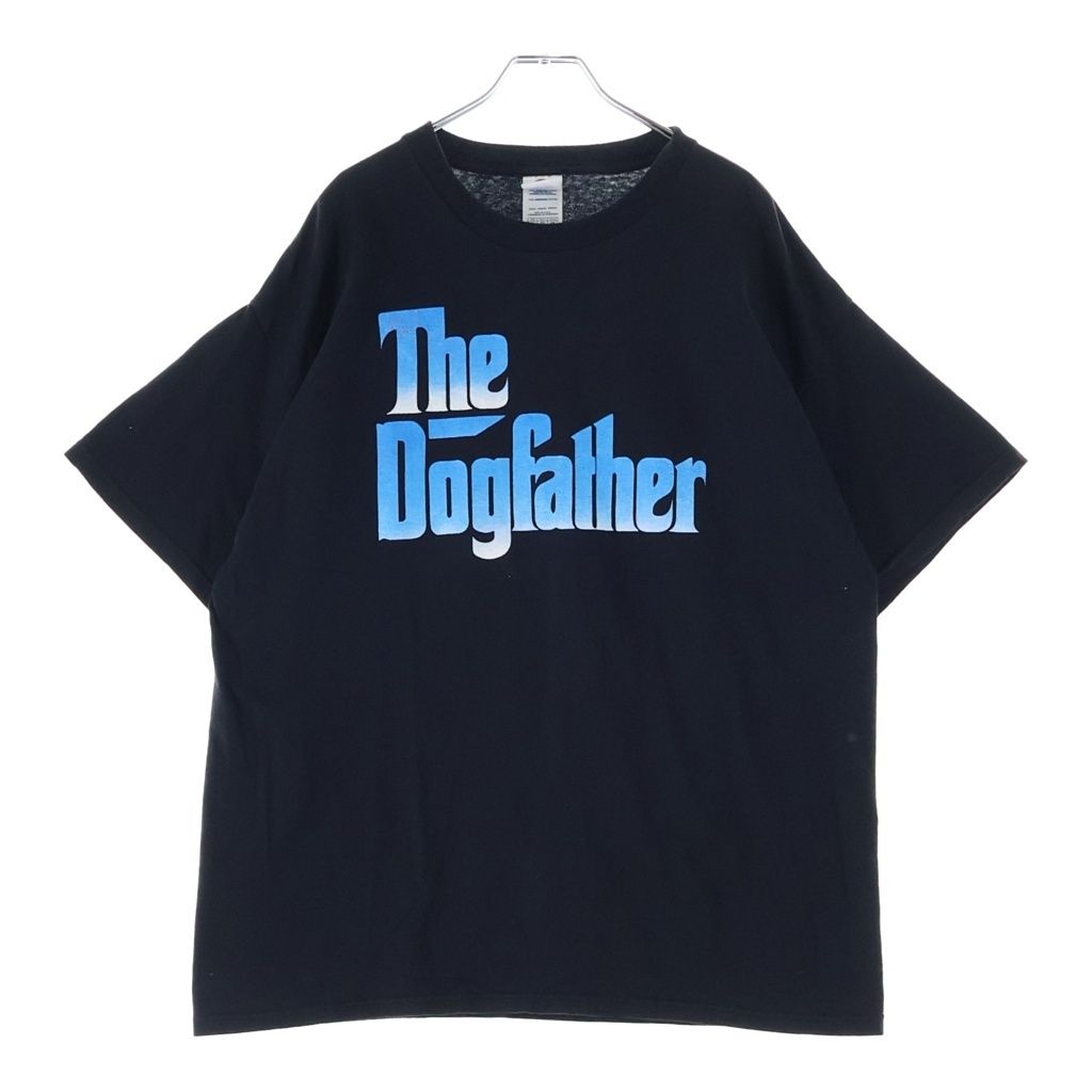 VINTAGE (ヴィンテージ) The Dogfather SNOOP DOGG スヌープドッグ 半袖 クルーネック Tシャツ ブラック ‐