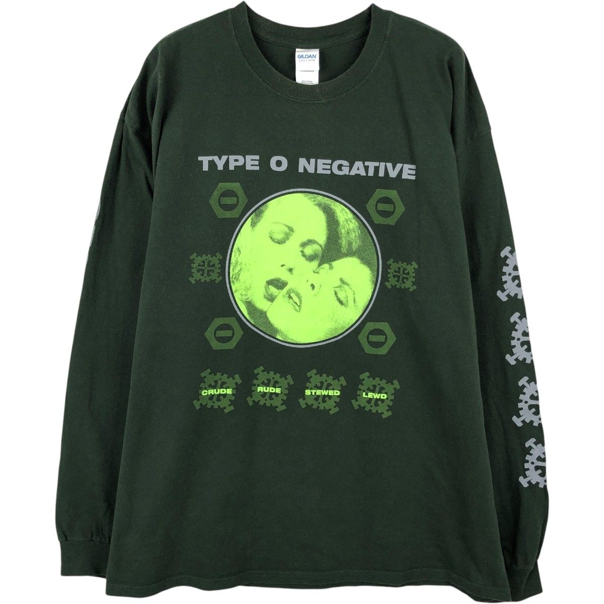 古着 ギルダン GILDAN TYPE O NEGATIVE タイプオーネガティヴ ロンT バンドTシャツ バンT メンズXL相当/eaa661955 8,131円