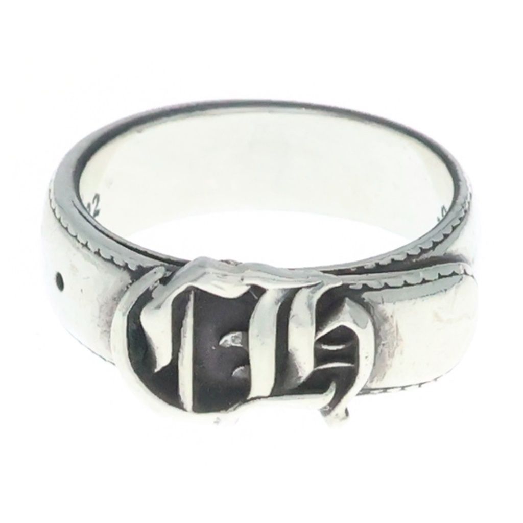 CHROME HEARTS (クロムハーツ) CH BUCKLE BELT RING ベルトバックル ベルトモチーフ リング シルバー 106,480円
