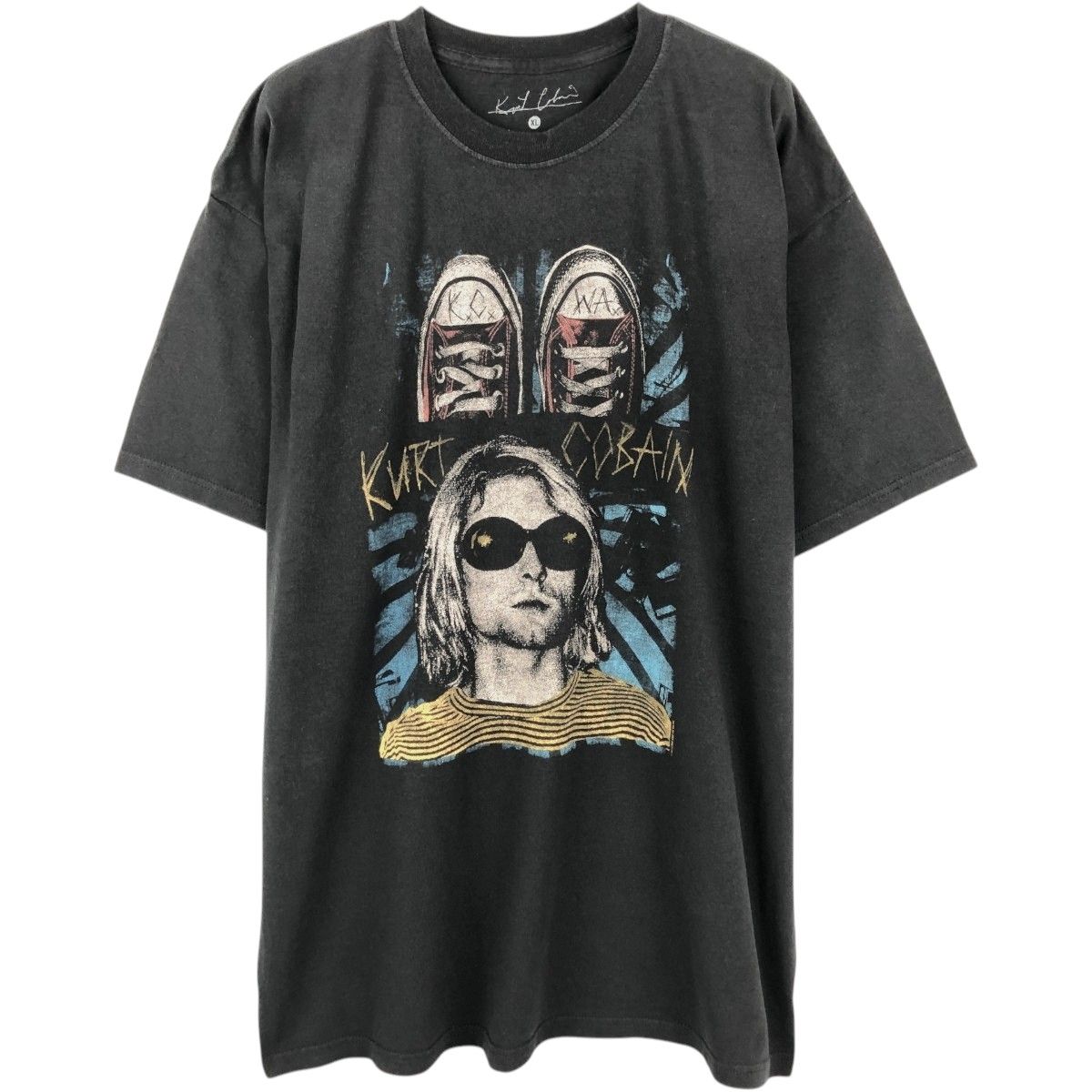 古着 Kurt Cobain カート コバーン バンドTシャツ バンT メンズXL相当/eaa658888 7,568円