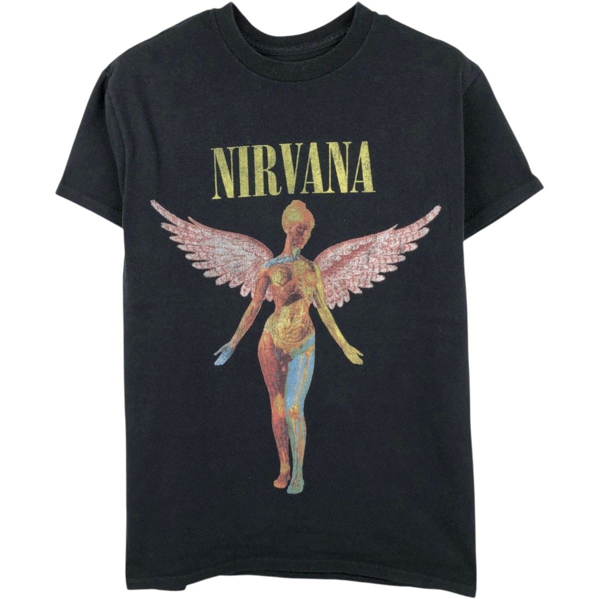 古着 NIRVANA ニルヴァーナ IN UTERO バンドTシャツ バンT メンズS相当/eaa658892