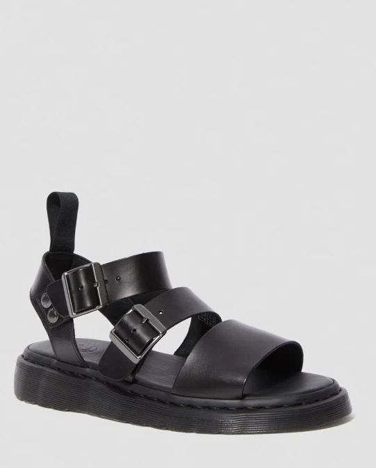DR. MARTENS ドクターマーチン グリフォン ブラック サンダル 15695001 7,088円