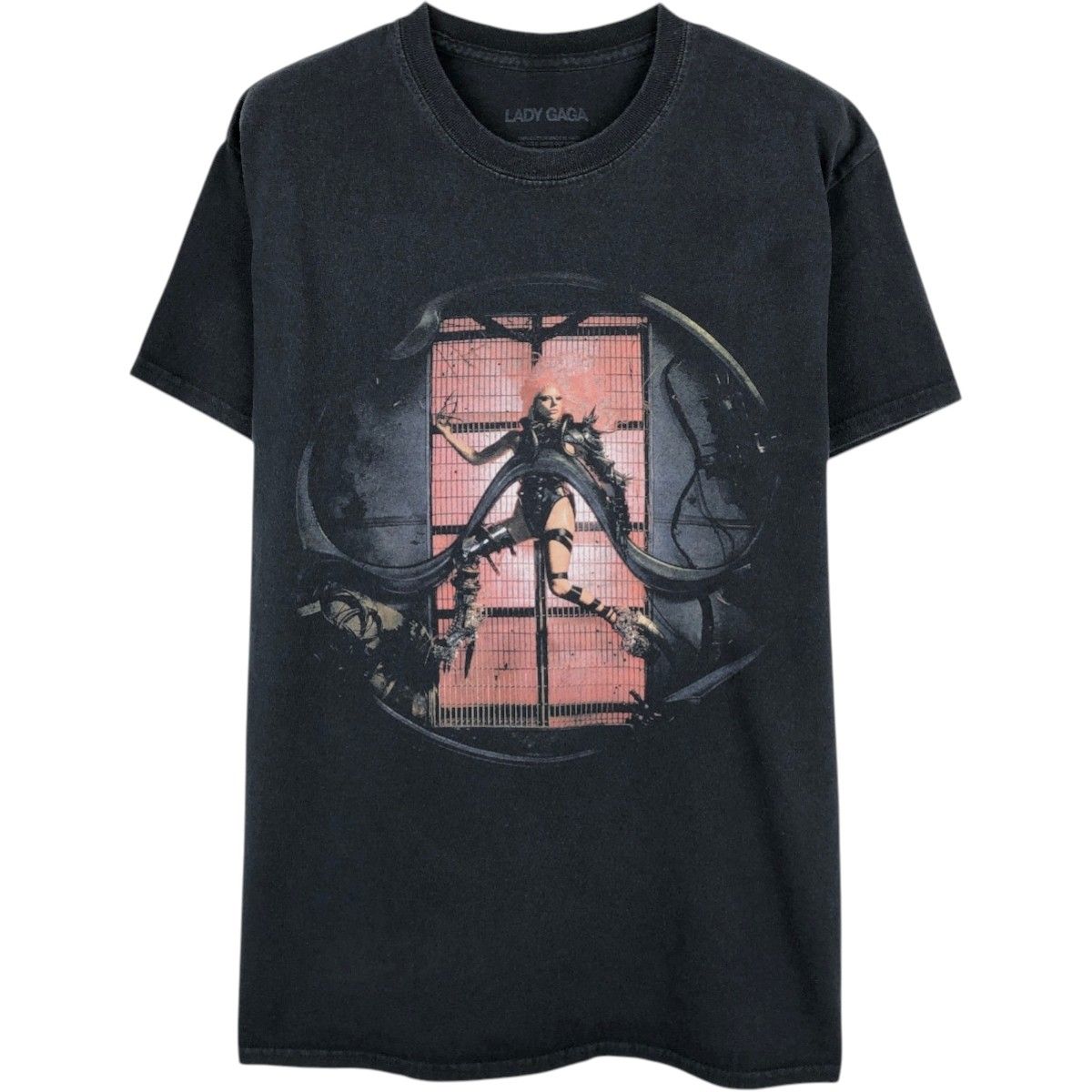 古着 LADY GAGA レディーガガ バンドTシャツ バンT メンズM相当/eaa658886