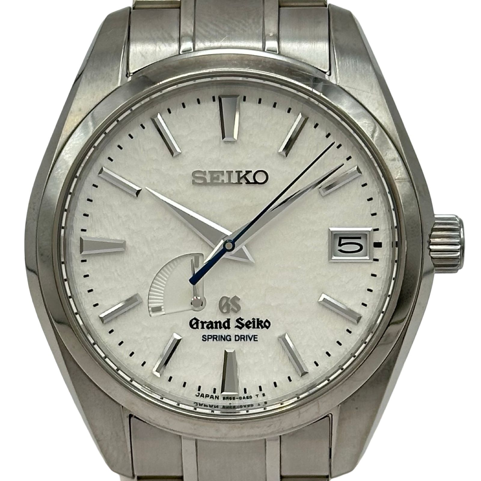 グランドセイコー Grand Seiko ヘリテージコレクション スプリングドライブ SBGA011(9R65-0AE0) 雪白ダイヤル チタン 自動巻き メンズ 腕時計