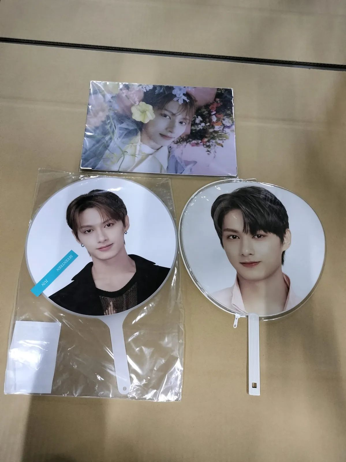 H88114SEVENTEEN JUN グッズセット ジュン うちわ2枚 FOLLOW TO JAPAN プレミアムフォト ALWAYS YOURS セブチ [難小]