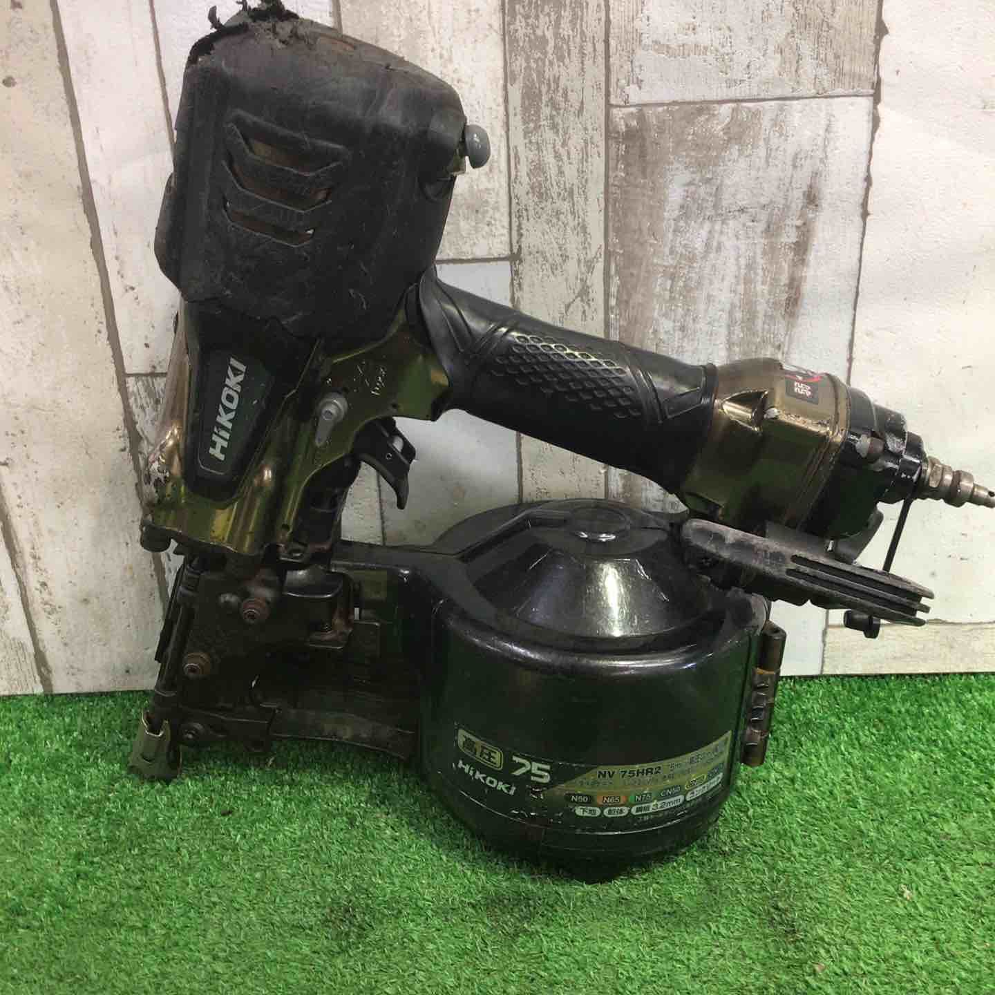 ★ハイコーキ(HIKOKI ※旧:日立工機) 高圧エア釘打ち機 NV75HR2(S)【町田店】