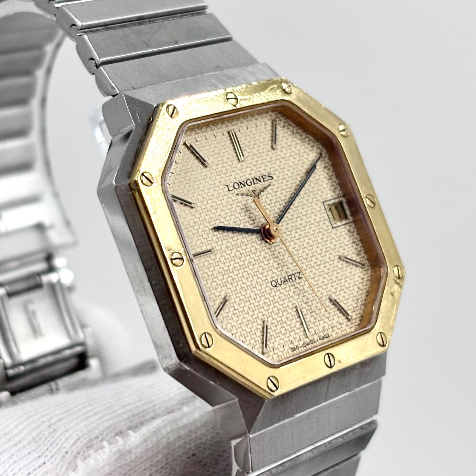 メンズ LONGINES ロンジン 24255451 ヴィンテージ クォーツ 腕時計