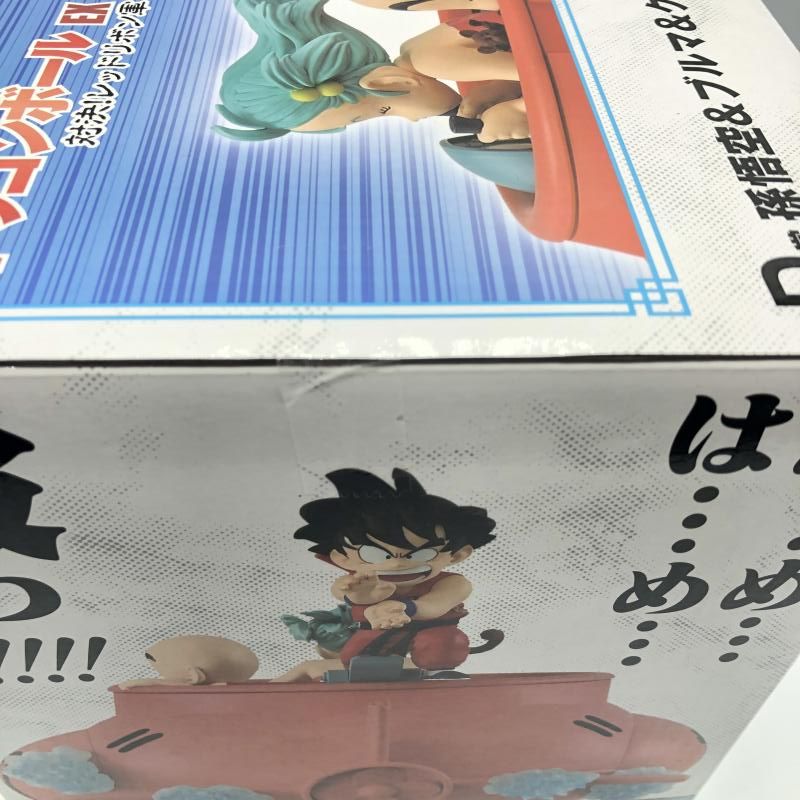 中古】未開封)D賞 孫悟空＆ブルマ＆クリリン 潜水艇フィギュア ｢一番