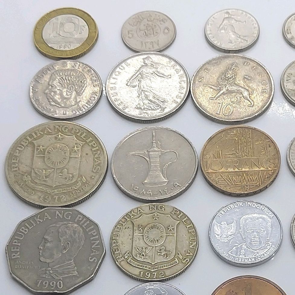 L304】外国コイン 30枚詰め合わせセット 世界の硬貨 海外古銭 まとめ