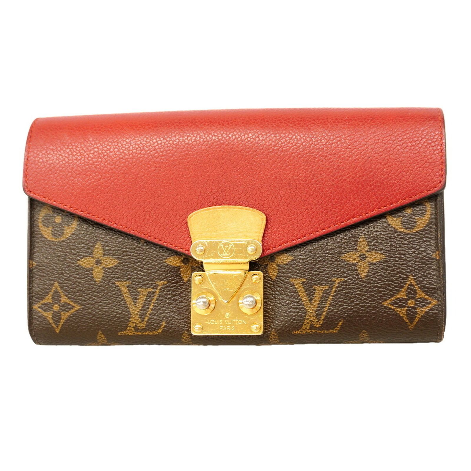 ルイ・ヴィトン(Louis Vuitton) ルイ・ヴィトン 長財布 モノグラム ポルトフォイユパラス M58414 スリーズレディース P3374611