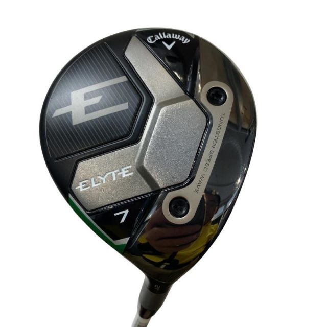 【中古】 キャロウェイ ELYTE 7W フェアウェイウッド FW VENTUS GREEN 50 for CW(ELYTE FW) (フレックスS) メンズ 男性用 右利き 右用 Cランク ゴルフクラブ