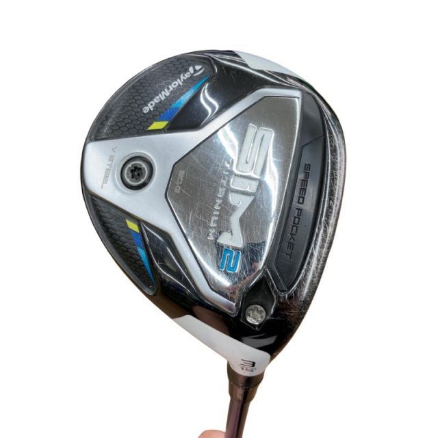 【中古】 テーラーメイド SIM2 3W フェアウェイウッド FW Diamana TB 60 (フレックスS) メンズ 男性用 右利き 右用 Cランク ゴルフクラブ
