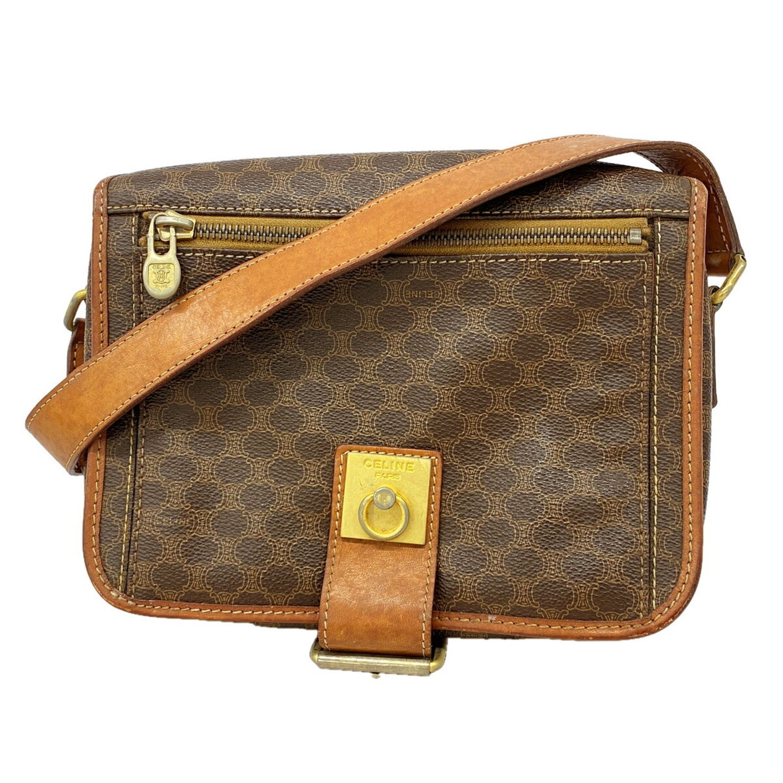 セリーヌ(Celine) セリーヌ ショルダーバッグ マカダム ブラウン レディース P3356817 25,661円