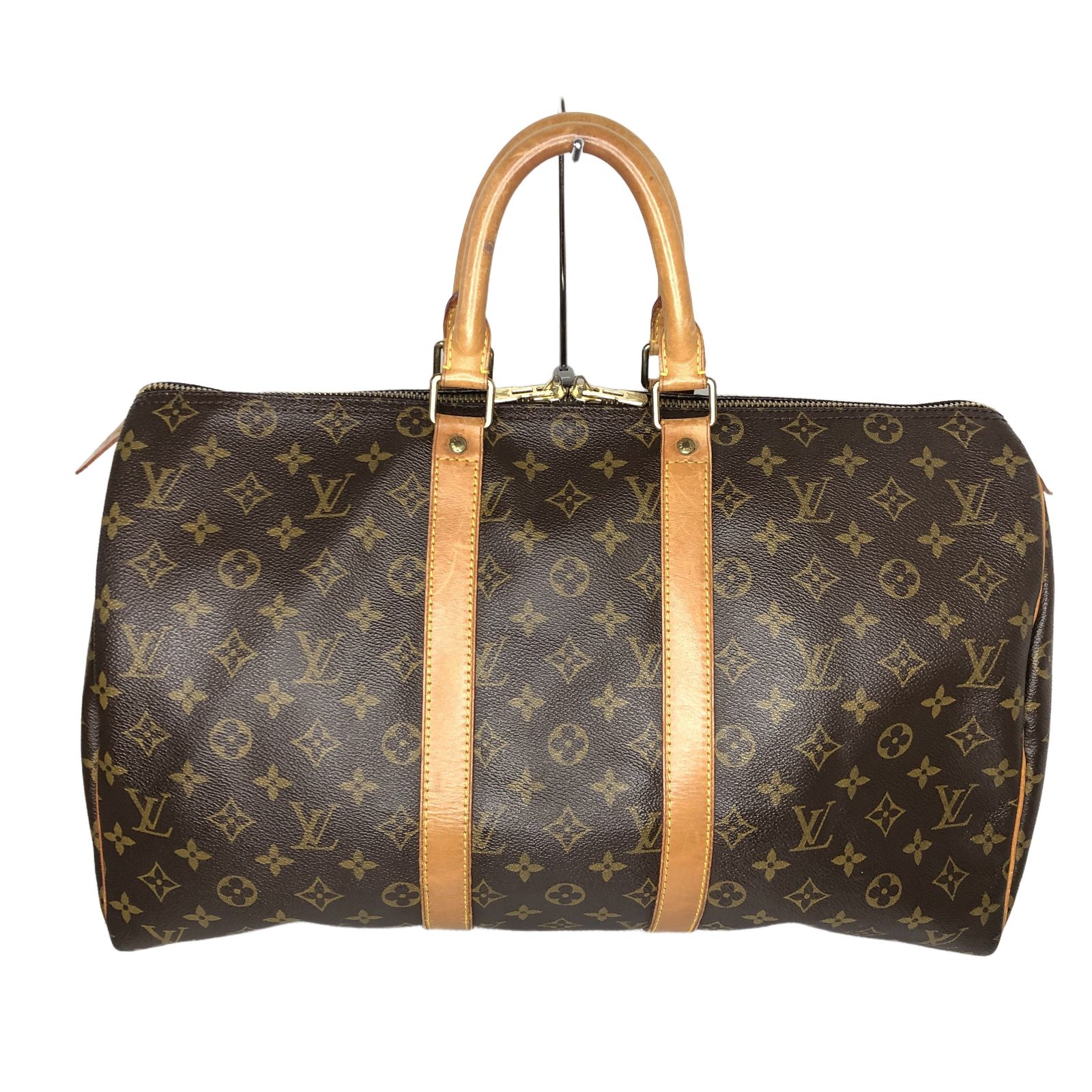 LOUIS VUITTON ルイ ヴィトン モノグラム キーポル50 ボストン トラベルバッグ ブラウン M41426 ユニセックス 中古 T11525485