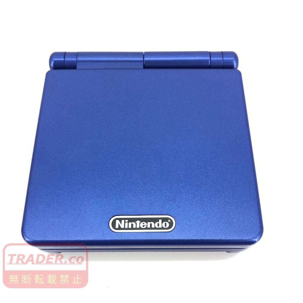 05w23137T 【GBASP】ゲームボーイアドバンスSP 本体のみ アズライトブルー ＊動作確認済み＊ ゲームハード【中古品】
