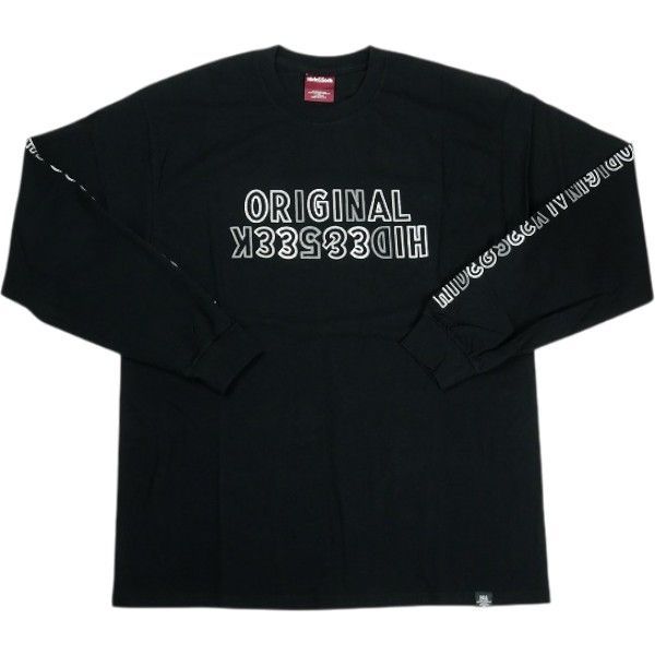 Size【L】 HIDEANDSEEK ハイド アンド シーク ×Toru Nishiura Original H&S L/S Tee Black ロンT 黒 【新古品・未使用品】 30014808 12,825円