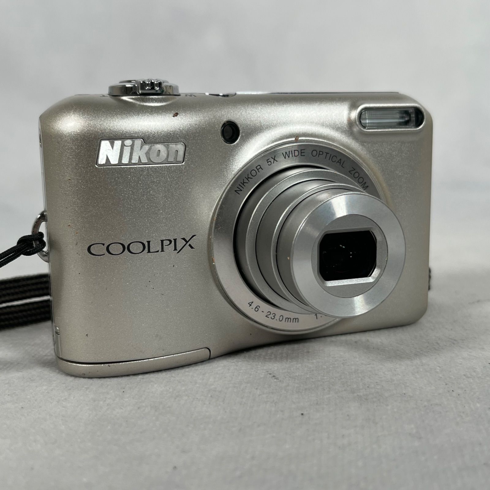 【管2608-20】Nikon ニコン COOLPIX L28 シルバー コンパクトデジタルカメラ ジャンク品 通電確認済 現状渡し 7,699円