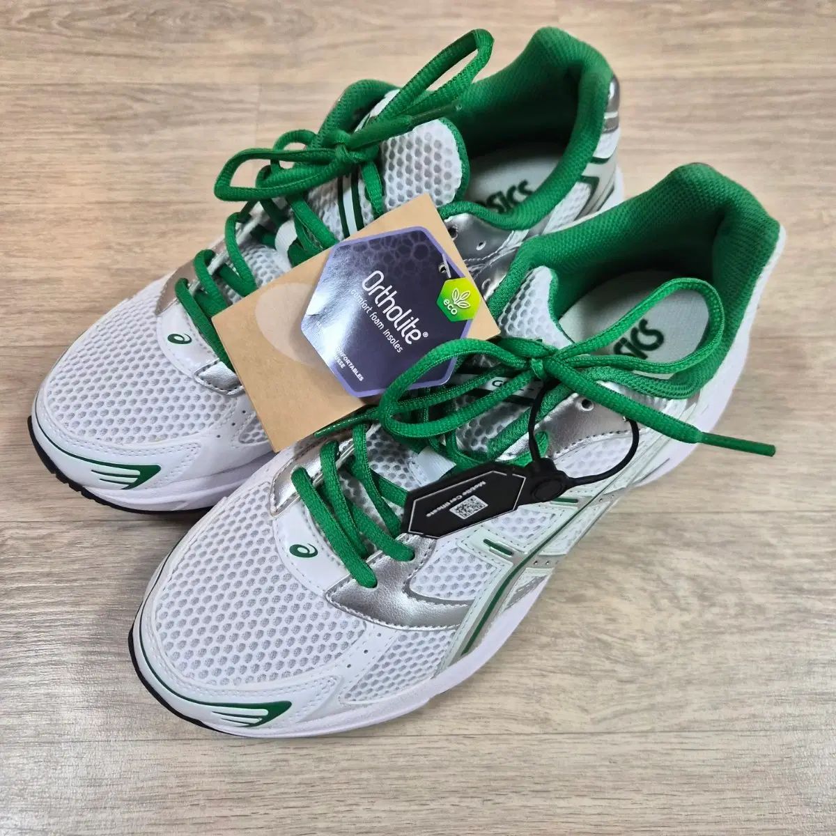新品 アシックス ゲル1130 ホワイト ピュアシルバー(グリーン) 270 29,141円