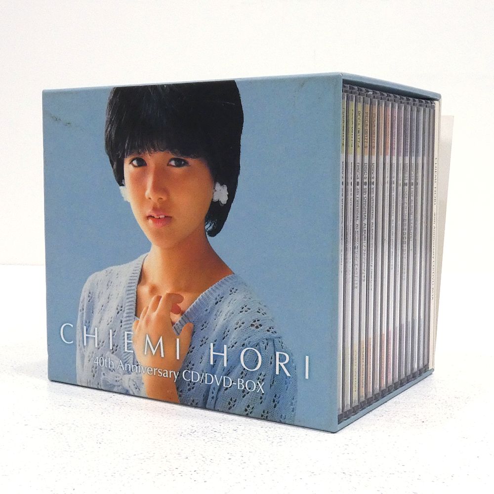 堀ちえみ 40周年アニバーサリー CD BOX 美品　13枚組＋DVD 値下げ 小牧店】堀ちえみ 40周年アニバーサリー CD/DVD-BOX 完全限定生産