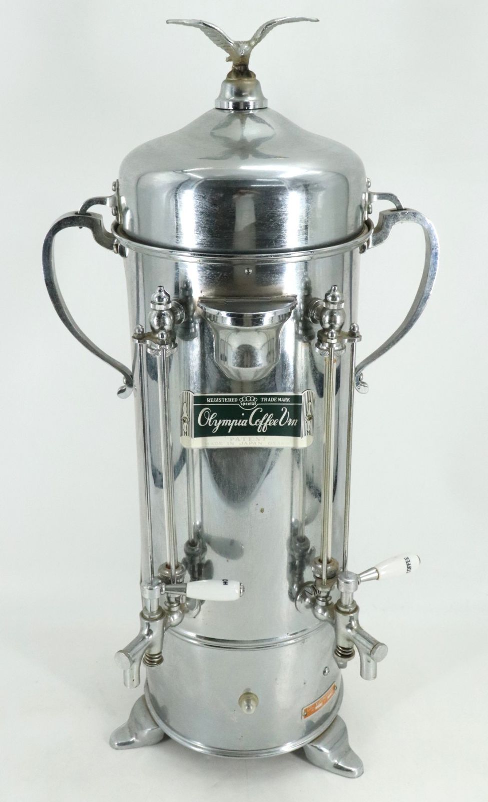 【ト長】オリンピア コーヒー アーン OLYMPIA COFFEE URN 湯煎 保温器 昭和レトロ アンティーク IR0S08001