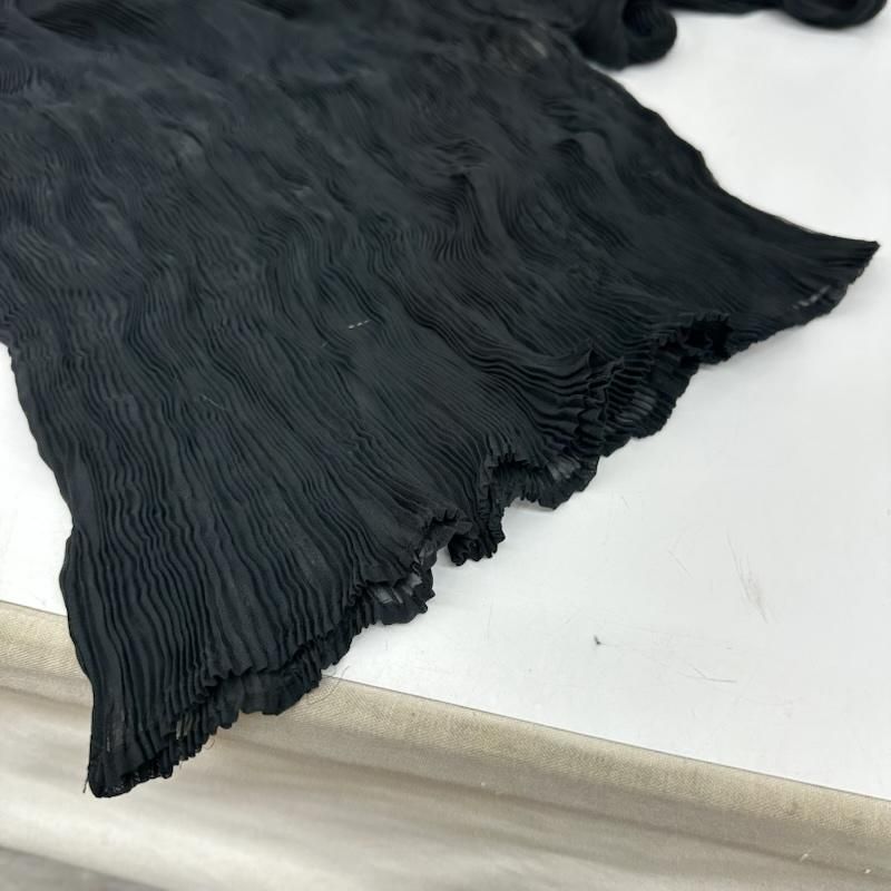 イッセイミヤケ PLEATS PLEASE プリーツ シワ 加工 ハイネック